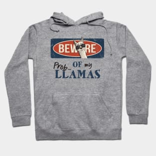 Beware Of My Prob-Llamas! Hoodie